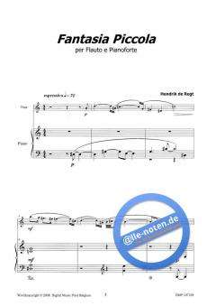 Fantasia Piccola von Hendrik de Regt 