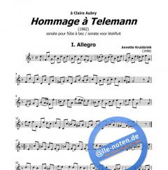 Hommage à Telemann (Annette Kruisbrink) 