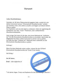 Ich lerne Chromatische Mundharmonika 1 von Jan de Leeuw im Alle Noten Shop kaufen