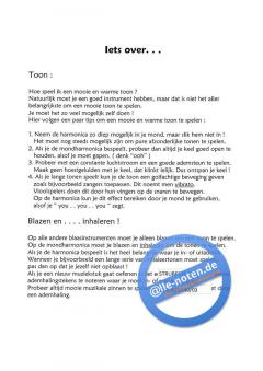 Ik leer Chromatische Mondharmonica 2 von Jan de Leeuw im Alle Noten Shop kaufen