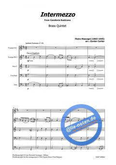 Intermezzo From 'Cavalleria Rusticana' (Pietro Mascagni) 