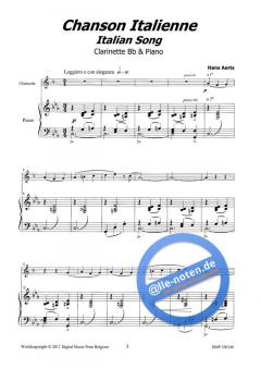 Italian Song von Hans Aerts 