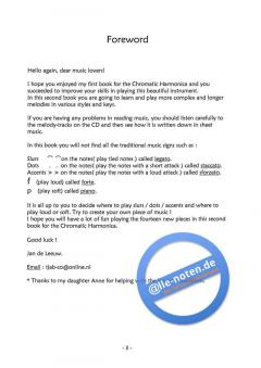 Learning Chromatic Harmonica II von Jan de Leeuw im Alle Noten Shop kaufen