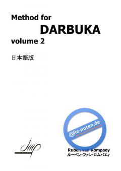Method for Darbuka II (Japanese) von Ruben van Rompaey 