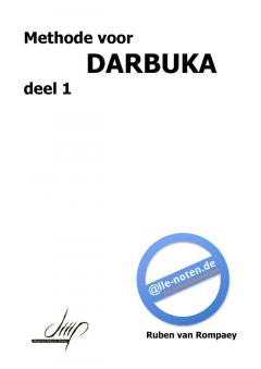 Methode voor Darbuka I (Nederlands) von Ruben van Rompaey 