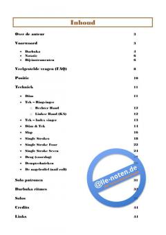 Methode voor Darbuka I (Nederlands) von Ruben van Rompaey 