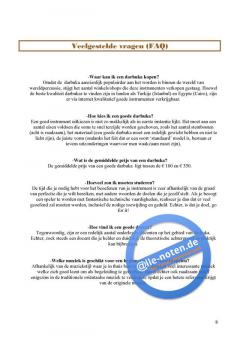 Methode voor Darbuka I (Nederlands) von Ruben van Rompaey 