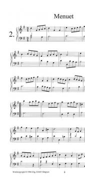 Notenbüchlein für A.M.Bach von Johann Sebastian Bach 