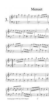 Notenbüchlein für A.M.Bach von Johann Sebastian Bach 