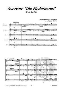 Overture 'Die Fledermaus' (Johann Strauss (Vater)) 