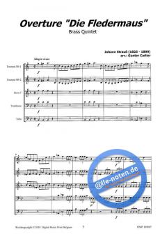 Overture 'Die Fledermaus' (Johann Strauss (Vater)) 