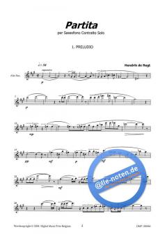 Partita von Hendrik de Regt 