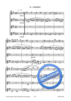 Partita for Sax Quartet von Hendrik de Regt 