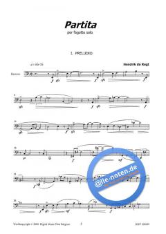 Partita per fagotto solo (Hendrik de Regt) 