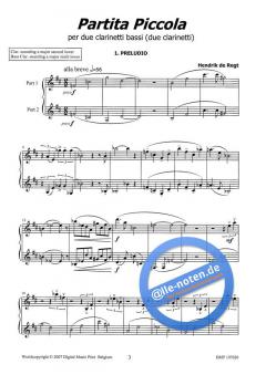 Partita Piccola von Hendrik de Regt 