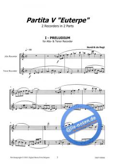 Partita V 'Euterpe' (Hendrik de Regt) 
