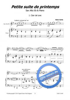Petite Suite de Printemps von Hans Aerts 