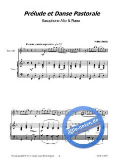 Prélude et Danse Pastorale von Hans Aerts 