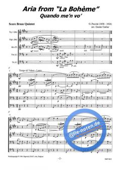 Quando me'n vo' (Giacomo Puccini) 