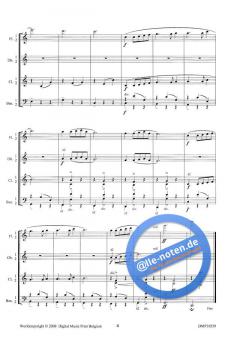 Valse Poetico von Enrique Granados für Holzbläser Oktett im Alle Noten Shop kaufen