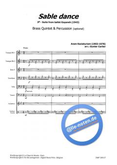 Sable Dance (Aram Chatschaturjan) 