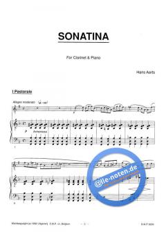 Sonatina von Hans Aerts 