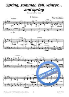 Spring, Summer, Fall, Winter.. and Spring von Alex Christiaens 