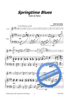 Springtime Blues von Dirk van Oerle 