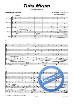 Tuba Mirum (Wolfgang Amadeus Mozart) 
