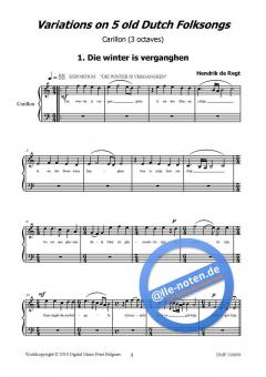 Variations on 'Die Winter' von Hendrik de Regt 