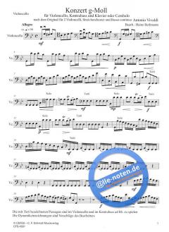 Konzert g-Moll RV 531 (PV 411) (Antonio Vivaldi) 