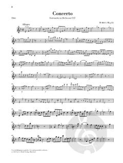 Flötenkonzert d-moll von Carl Philipp Emanuel Bach im Alle Noten Shop kaufen