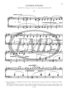 Consolations von Franz Liszt 