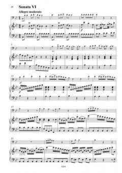 Six Sonates Concertants, Sonaten V-VI von Johann Melchior Dreyer 