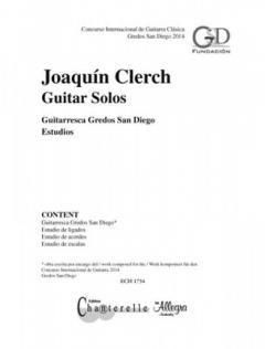 Guitarresca Gredos San Diego / Estudios von Joaquin Clerch 