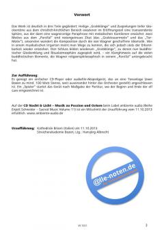 Höchsten Heiles Wunder von Enjott Schneider 