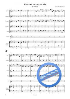 Kommet her zu mir alle, die ihr mühselig und beladen seid (Johann Friedrich Fasch) 