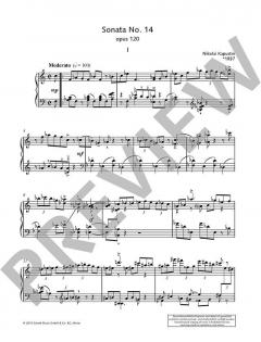Sonata No. 14 op. 120 von Nikolai Kapustin 