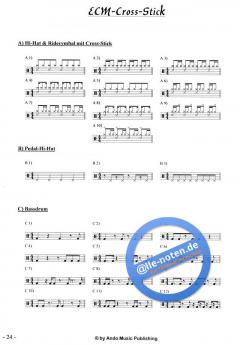 Groove Koordination für Drum-Set Band 2 - Jazz Edition von Andre Oettel 