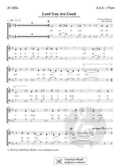 Lord You Are Good (Niko Schlenker) 