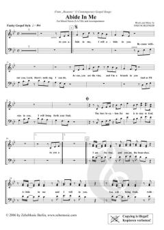 Abide In Me von Niko Schlenker (Download) 