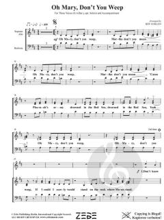 O Mary, Don't You Weep (Jeff Guillen) 