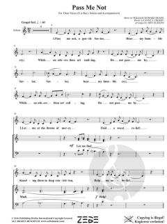 Pass Me Not von Jeff Guillen (Download) 