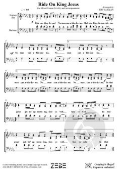 Ride On King Jesus (Jeff Guillen) 