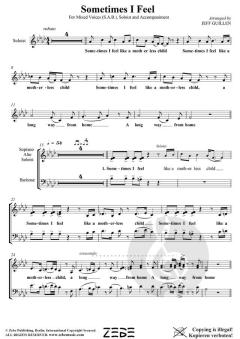 Sometimes I Feel (Jeff Guillen) 