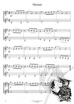 Aus dem Notenbüchlein für Anna Magdalena Bach von Wolf-Dietrich Hörle 