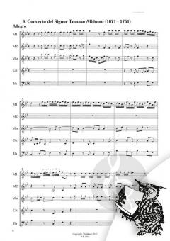 Concerto für Zupforchester von Tomaso Giovanni Albinoni im Alle Noten Shop kaufen (Partitur)