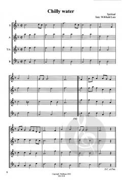 Lieder der Völker, Blockflötenquartette, Heft 21 