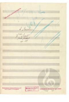 Klaviersonate Nr. 7 op. 64 von Alexander Skrjabin im Alle Noten Shop kaufen