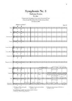 Symphonie Nr. 3 Es-dur op. 55 von Ludwig van Beethoven 